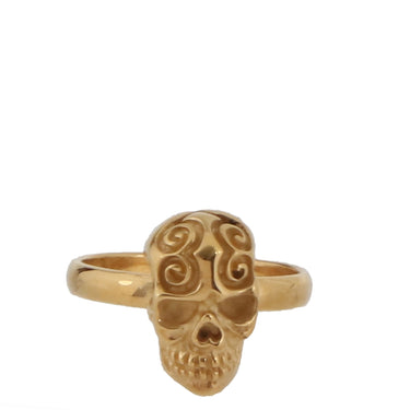 Anillo Calavera Garigol Dorado 18kt